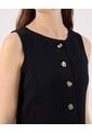 Chaleco  Para Mujer Tejido Color Negro Marca Patprimo #30250046 de Patprimo