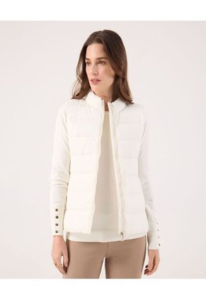 Chaleco Para Mujer Acolchado Color Negro Marca Patprimo #30250042