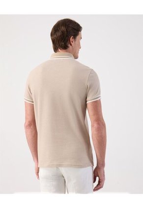 Polo  Para Hombre Cuello Tejido Sin Bolsillo Color Café Marca Patprimo #44117287