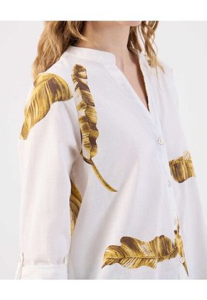 Blusa  Para Mujer Manga Larga Color Amarillo Marca Patprimo #30123635