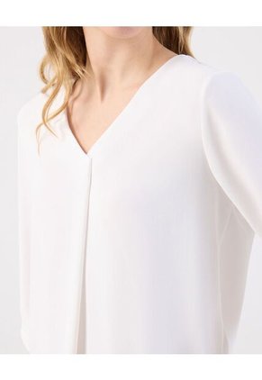 Blusa  Para Mujer Manga 3/4 Color Blanco Marca Patprimo #30123493