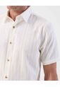 Camisa  Para Hombre Manga Corta Sin Bolsillo Cuello Casual M Color Blanco Marca Patprimo #44013177 de Patprimo