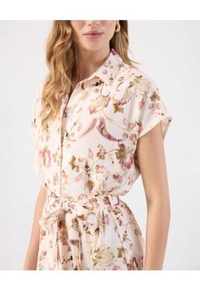 Vestido  Para Mujer M/C Medio Color Crema Marca Patprimo #30171070