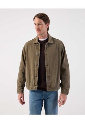 Chaqueta Para Hombre Trucker Color Verde Marca Patprimo #44080332