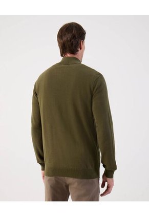 Saco  Para Hombre Cuello Alto O Cuello Tortuga Color Verde Marca Patprimo #44330243