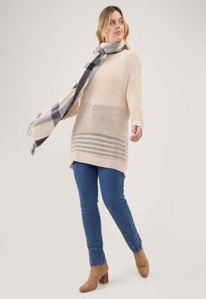 Saco Para Mujer Cuello Redondo Color Beige Marca Patprimo #14330219