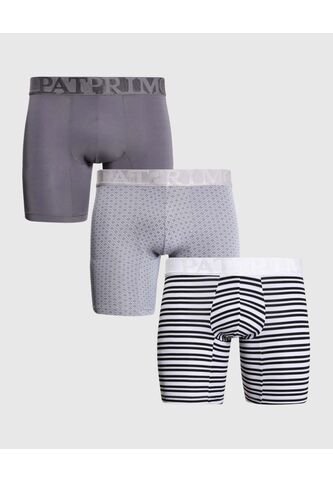 Pack X3 Boxer Medio Estampados X3 Para Hombre Surtido Patprimo Patprimo