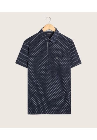 Polo Para Hombre Cuello Maquina Con Bolsillo Color Azul Medio Marca Patprimo #44110981 Patprimo