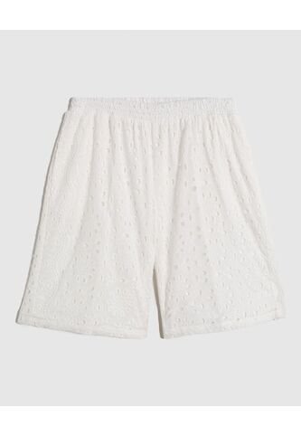 Bermuda  Para Mujer Jogger Corto Color Blanco Marca Patprimo #14100138 Patprimo