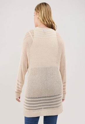 Saco Para Mujer Cuello Redondo Color Beige Marca Patprimo #14330219