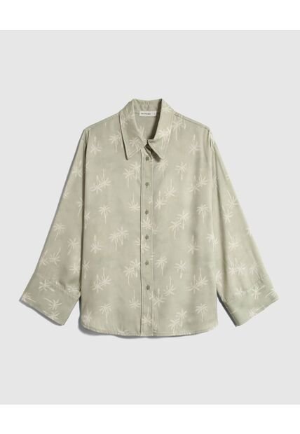 Camisa Para Mujer Manga Larga Color Verde Marca Patprimo #30010723