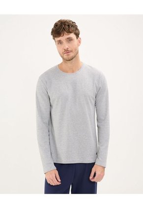 Pijama Para Hombre M/L P/L Color Gris  Marca Patprimo #44040213