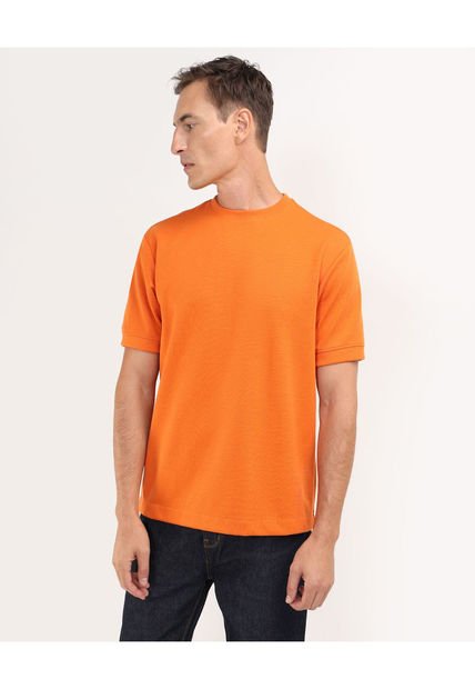 Camiseta Para Hombre Manga Corta Color Naranja Marca Patprimo #44090872