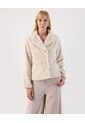 Chaqueta  Para Mujer Desestructurada Color Beige Marca Patprimo #30080592 de Patprimo