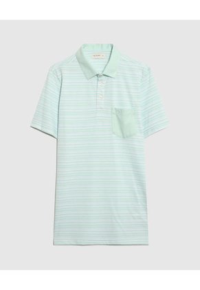 Polo Para Hombre Cuello Maquina Con Bolsillo Color Verde Marca Patprimo #44112644