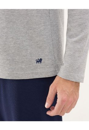 Pijama Para Hombre M/L P/L Color Gris  Marca Patprimo #44040213