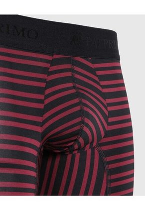 Boxer X1 Para Hombre Fleat Seamer Medio Color Vino Marca Patprimo #44000199