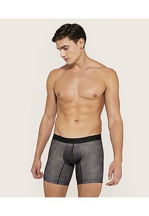 Boxer X2 Para Hombre Fleat Seamer Medio Color Gris Marca Patprimo #44000328