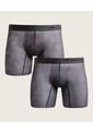 Boxer X2 Para Hombre Fleat Seamer Medio Color Gris Marca Patprimo #44000328 de Patprimo
