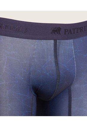 Boxer X2 Para Hombre Fleat Seamer Medio Color Gris Marca Patprimo #44000328