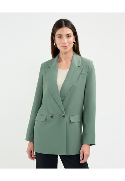 Blazer Para Mujer Blazer Color Verde  Marca Patprimo #30400138