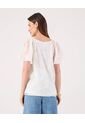 Blusa Para Mujer Manga Corta Color Blanco Marca Patprimo #30123611 de Patprimo