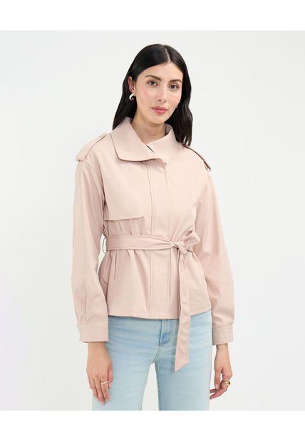 Chaqueta Para Mujer Abrigo Color Rosa Marca Patprimo #30080553