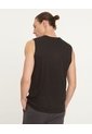Camiseta Camiseta Ms Unicolor Con Espalda Texturizada  Para Hombre Negro Patprimo de Patprimo