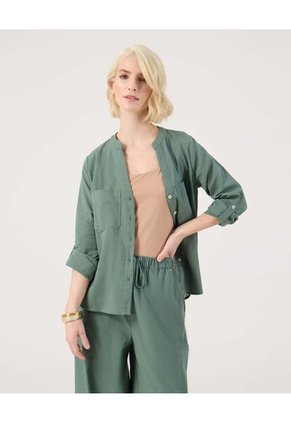 Blusa Para Mujer Manga Larga Color Verde Marca Patprimo #30123576