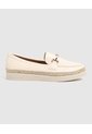 Mocasín Mujer Estilo Alpargata  Para Mujer Beige Patprimo de Patprimo