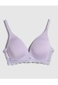 Brasier Con Encaje  Para Mujer Morado Patprimo de Patprimo