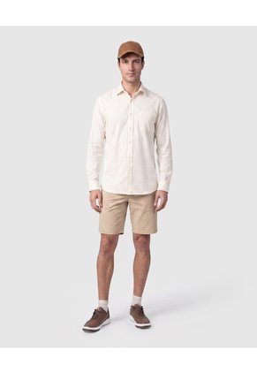 Bermuda Casual Clásica Para Hombre  Para Hombre Café Patprimo