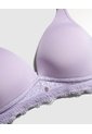 Brasier Con Encaje  Para Mujer Morado Patprimo de Patprimo