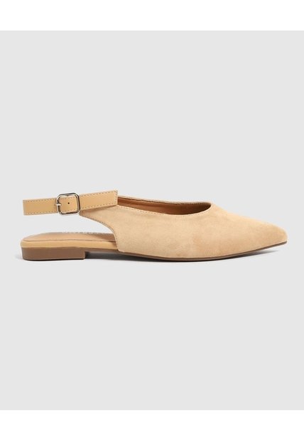 Zapato Para Mujer Estilo Destalonado  Para Mujer Café Patprimo