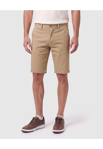 Bermuda Chino Con Bolsillos Para Hombre  Para Hombre Beige Patprimo Patprimo