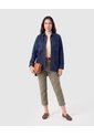 Pantalón Capri Estampado Mujer  Para Mujer Verde Patprimo de Patprimo