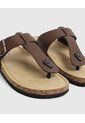 Sandalias Con Doble Hebilla Hombre  Para Hombre Café Patprimo de Patprimo
