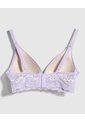Brasier Con Encaje  Para Mujer Morado Patprimo de Patprimo