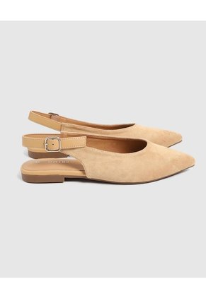 Zapato Para Mujer Estilo Destalonado  Para Mujer Café Patprimo