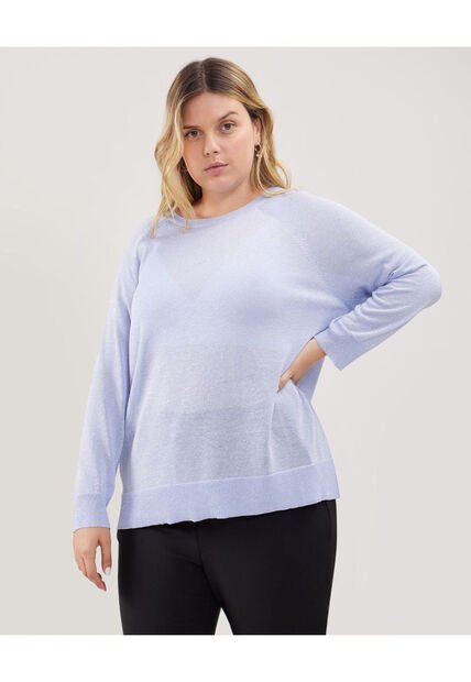 Saco Para Mujer Cuello Redondo Color Gris  Marca Patprimo #14330221