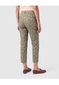 Pantalón Capri Estampado Mujer  Para Mujer Verde Patprimo de Patprimo