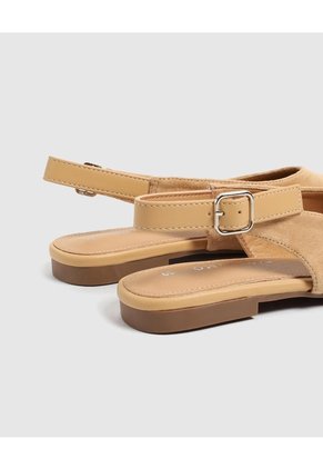 Zapato Para Mujer Estilo Destalonado  Para Mujer Café Patprimo