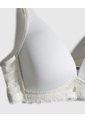 Brasier Con Encaje  Para Mujer Blanco Patprimo de Patprimo
