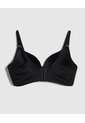 Brasier Copa Completa Unicolor   Para Mujer Negro Patprimo de Patprimo