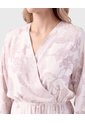 Vestido Largo Con Cinturón Mujer  Para Mujer Rosa Patprimo de Patprimo