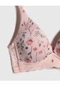 Brasier Estampado Floral  Para Mujer Rosa Patprimo de Patprimo