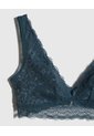 Brasier En Encaje  Para Mujer Verde Patprimo de Patprimo