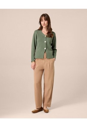 Jeans Barrel De Tiro Alto Para Mujer Para Mujer Café Patprimo
