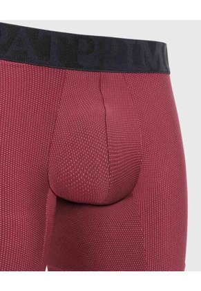 Boxer De Microfibra Estampados X1 Para Hombre Vino Patprimo