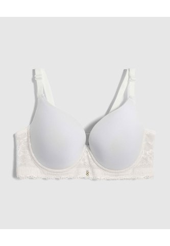 Brasier Copa Completa Unicolor   Para Mujer Blanco Patprimo Patprimo